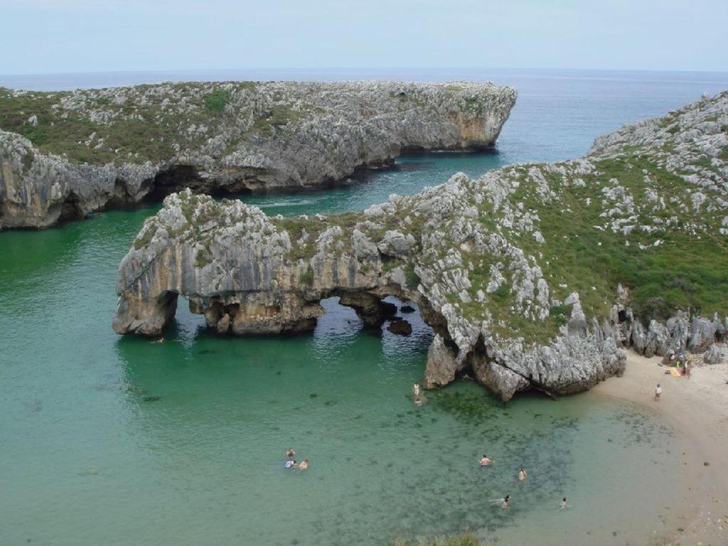 Casa Rural Las Fraguas Llanes, Gulpiyuri, Bufones Bagian luar foto