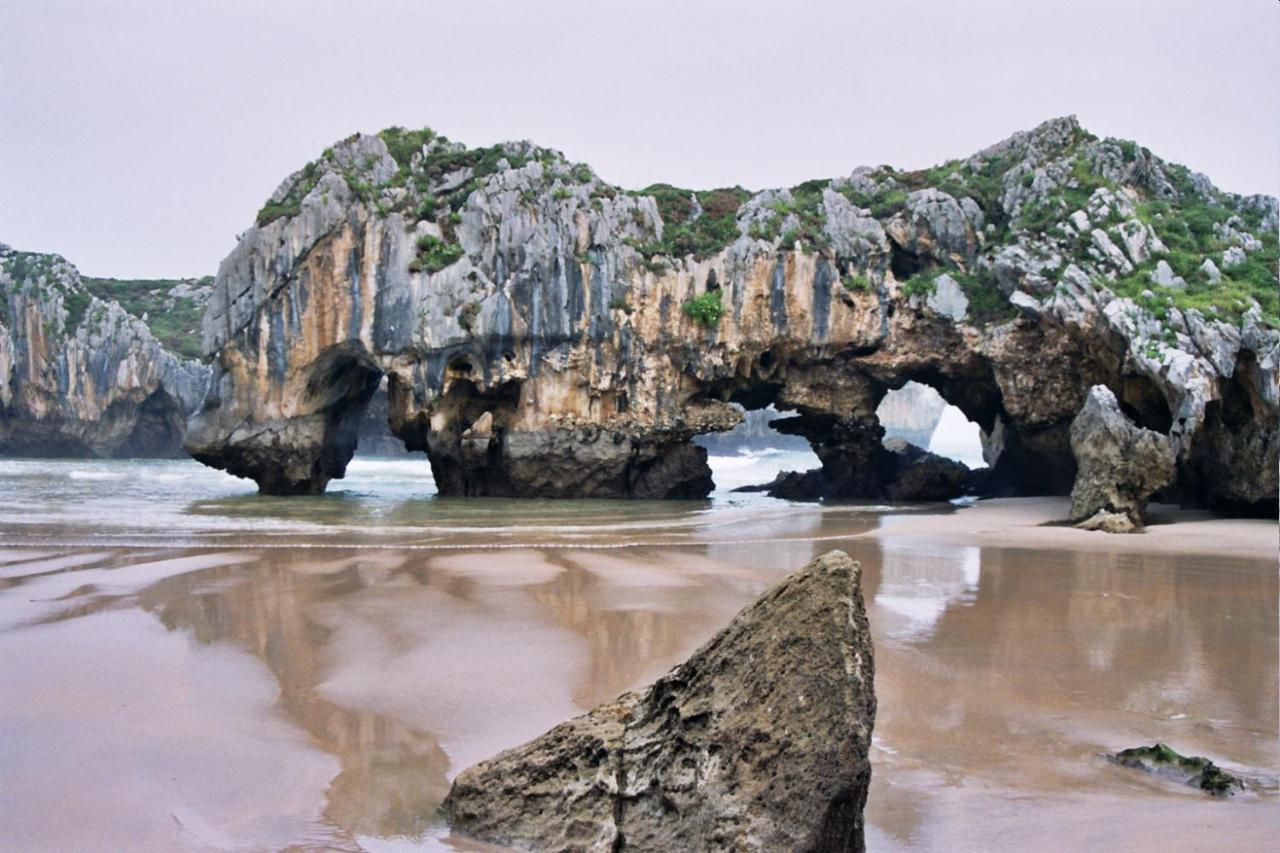 Casa Rural Las Fraguas Llanes, Gulpiyuri, Bufones Bagian luar foto