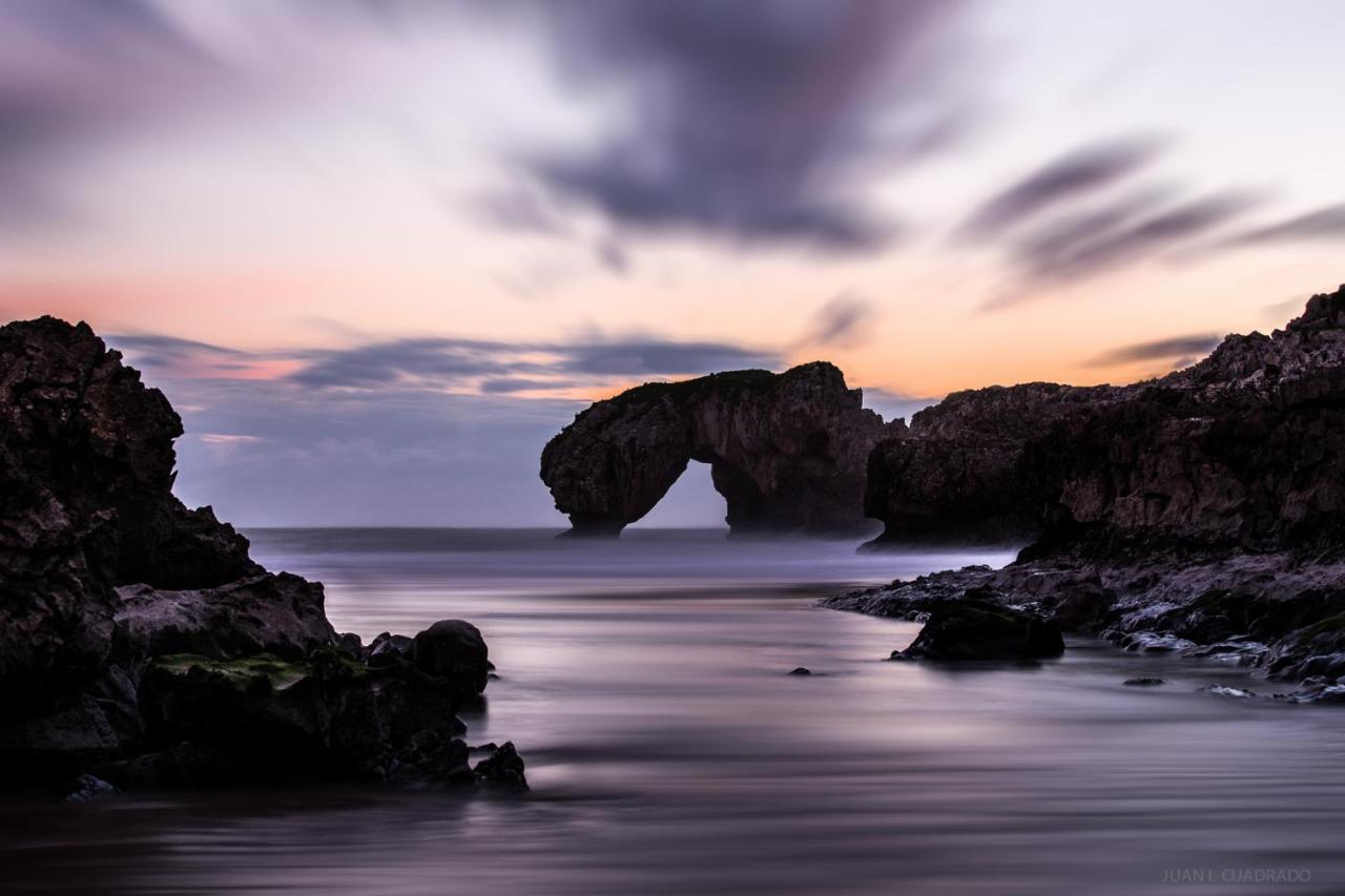 Casa Rural Las Fraguas Llanes, Gulpiyuri, Bufones Bagian luar foto